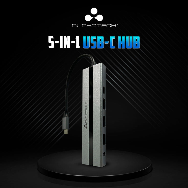Alphatech 5-in-1 USB-C Hub