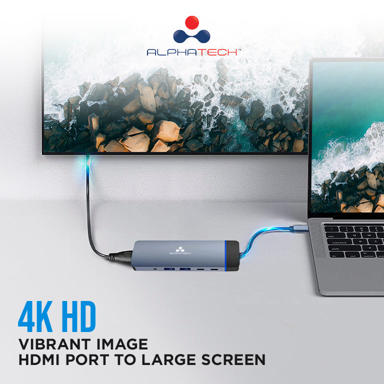 Alphatech 8-in-1 USB-C Hub