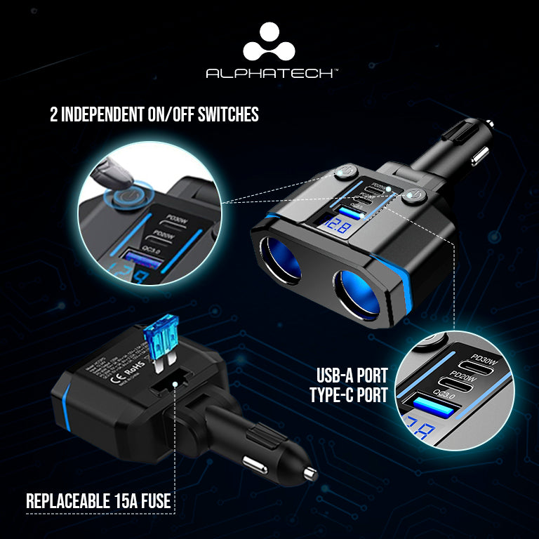 Alphatech Car Charger Max