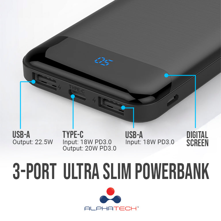 Alphatech Ultra-Slim Power Bank