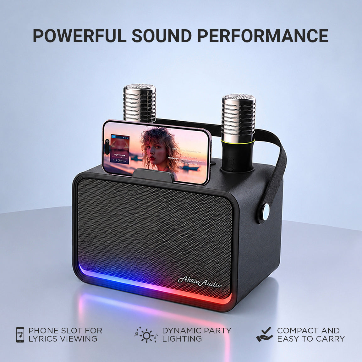Aktiv Audio Wireless Karaoke Speaker