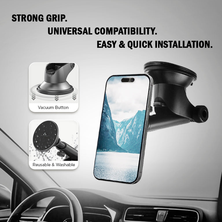 Alphatech 3-in-1 MagSnap Car Mount