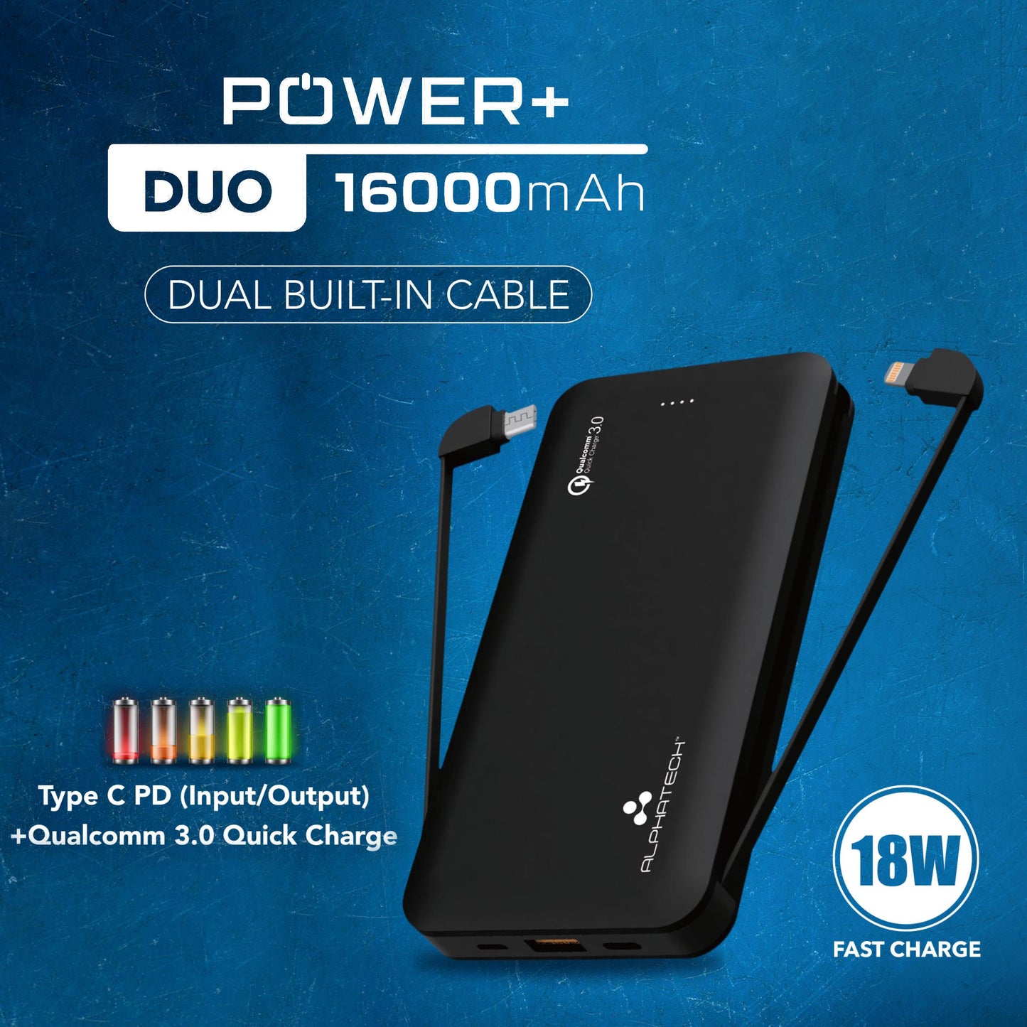 Alphatech Power Duo 16000