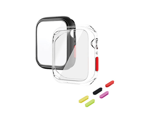 Alphatech Apple Watch Case with Colored Buttons