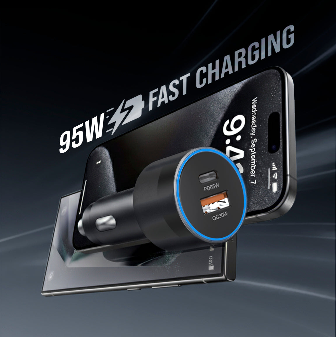 Alphatech Dual Port Car Charger