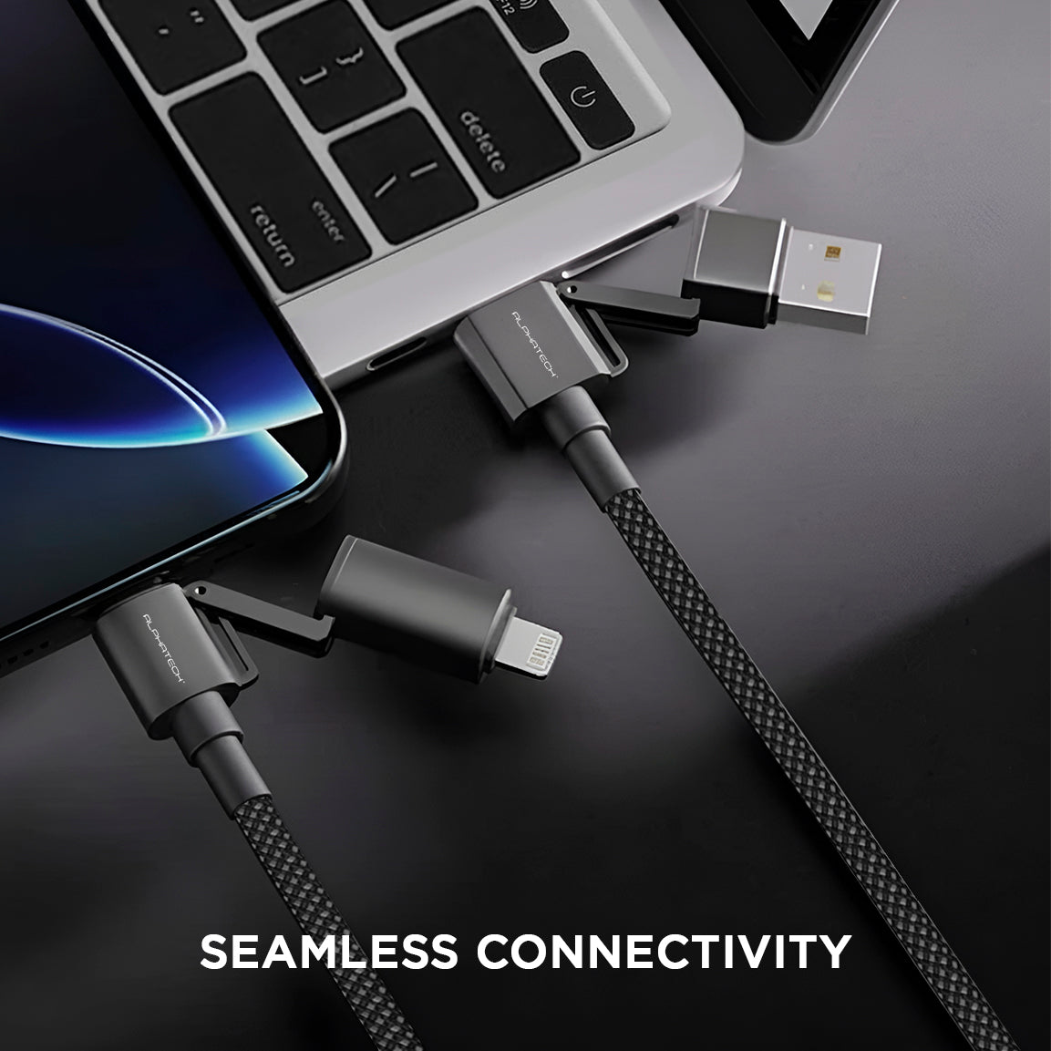 Alphatech Durawire Powerflex 4-in-1 Cable