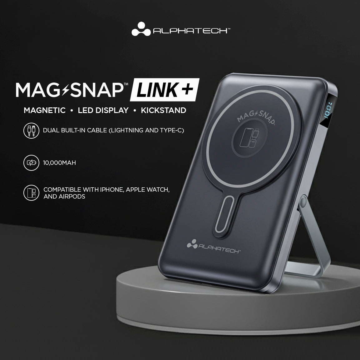Alphatech MagSnap Link+
