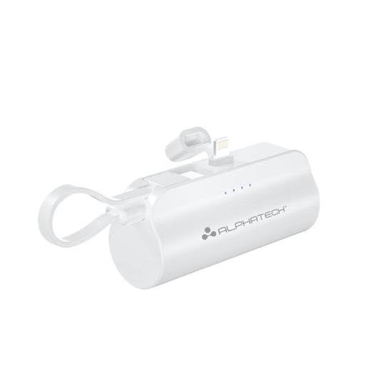 Alphatech Ultra-Mini Powerbank with Lightning Connector