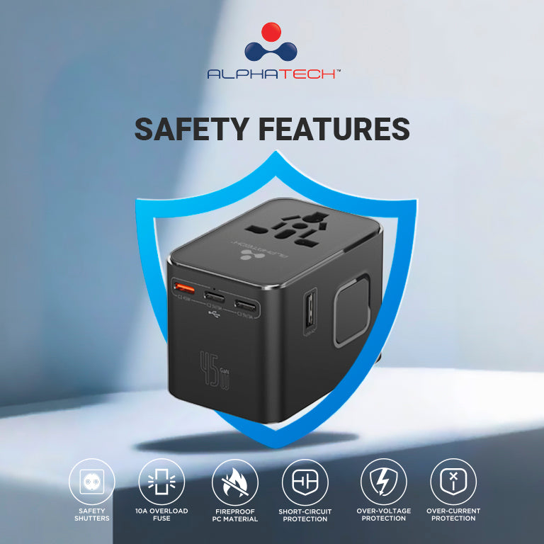 Alphatech World Travel Adapter