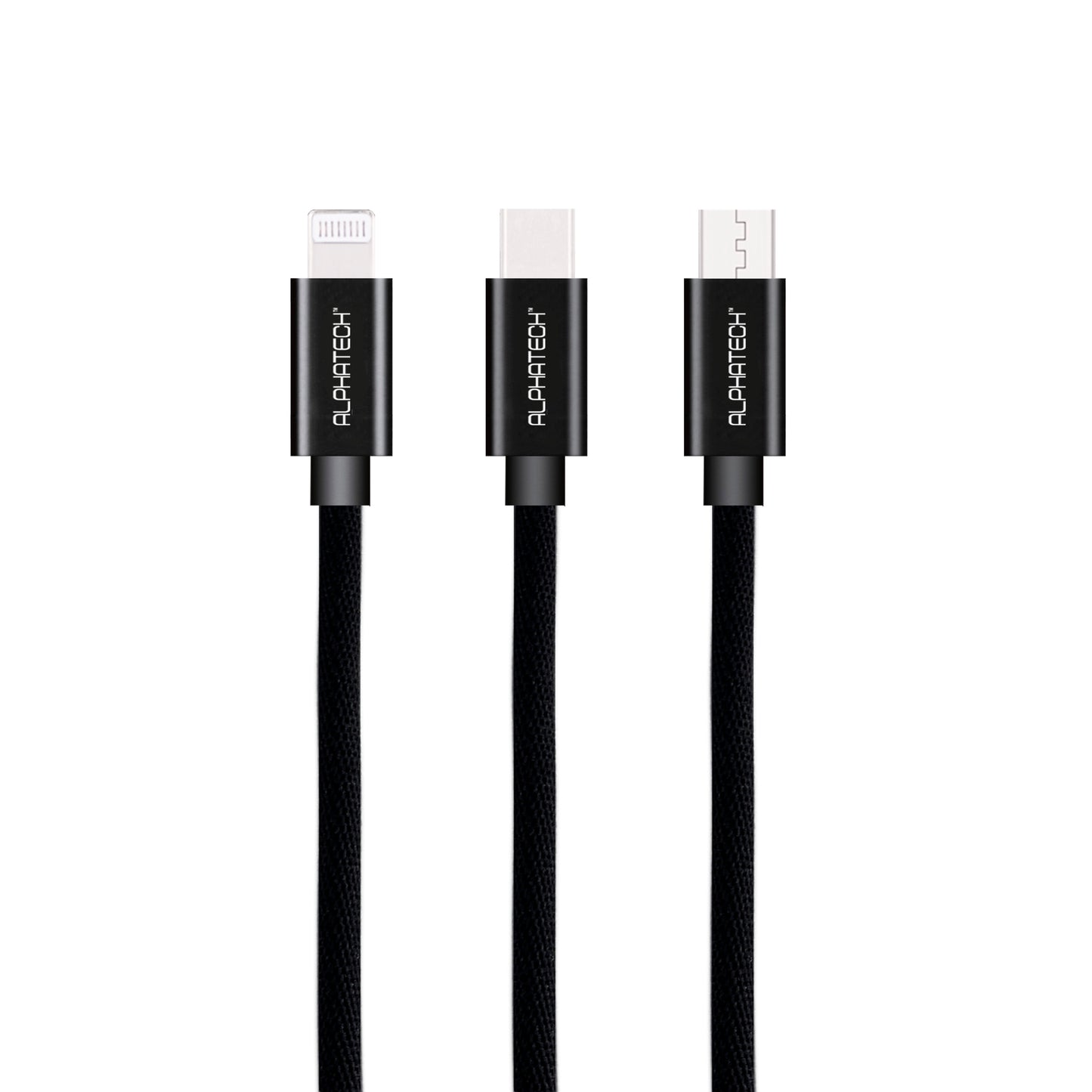 Alphatech 3-in-1 Charging Cable