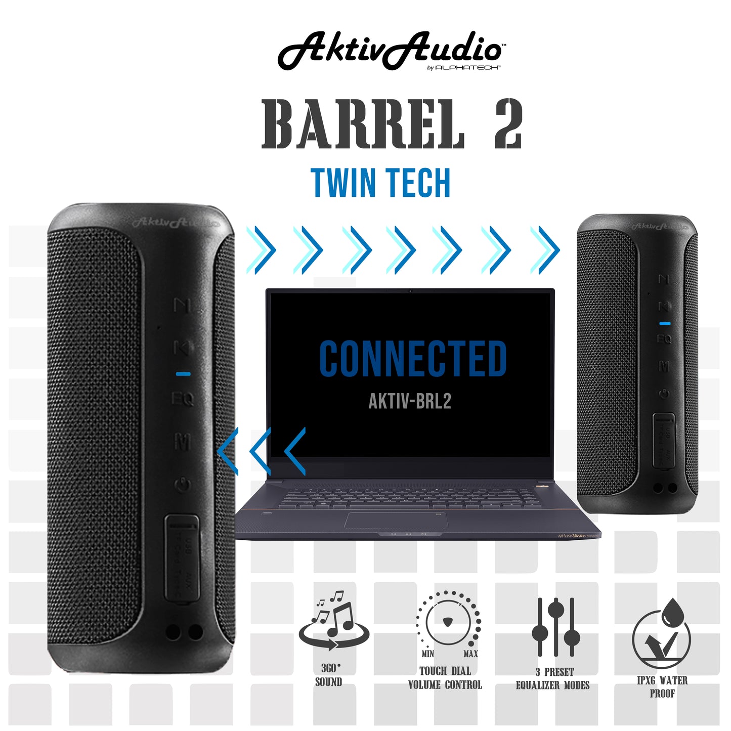 Aktiv Audio Barrel 2 Speaker