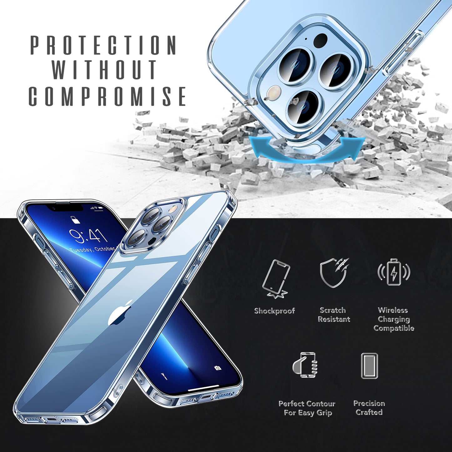 Alphatech Shockproof Case for iPhone